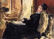 Edouard Manet Jeune femme au livre Sweden oil painting artist